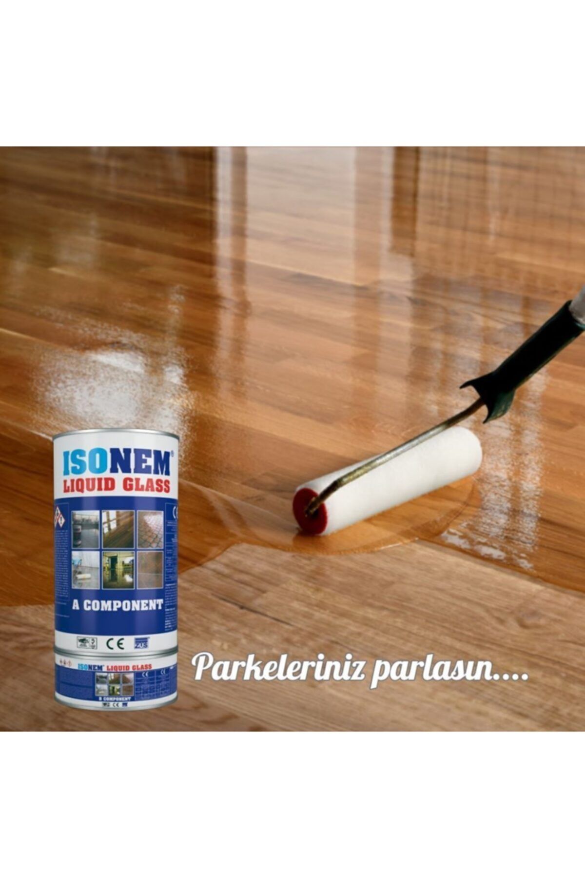 Isonem Lıquıd Glass (sıvı Cam) Şeffaf Zemin Su Yalıtımı 2 Kg ŞEFFAF - Tek Ebat