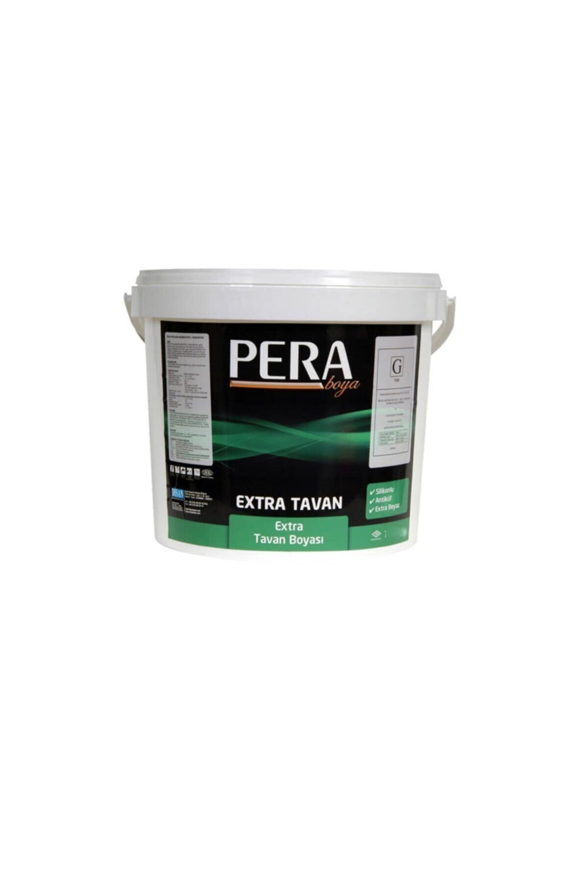 Extra Tavan Boyası 10 Kg Beyaz - Tek Ebat