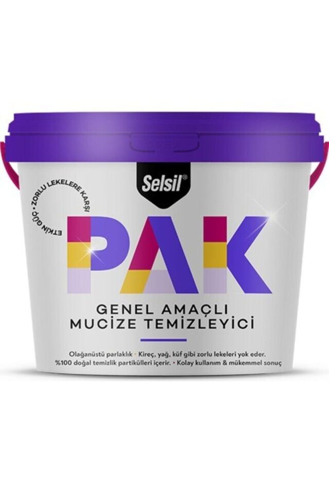 Pak Genel Amaçlı Mucize Temizleyici Krem (500g)