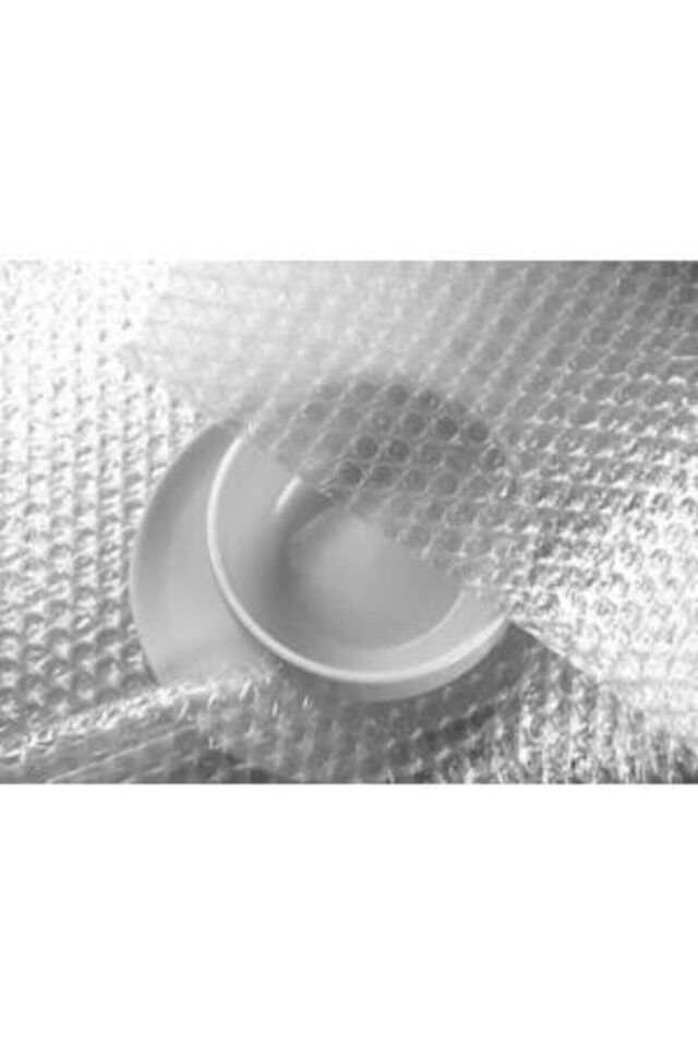 Balonlu Naylon Pat Pat Havalı Naylon 100 Cm X 20 Mt 35 gr beyaz - Tek Ebat