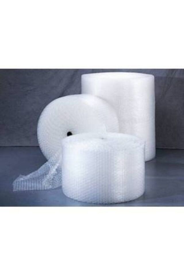 Balonlu Naylon Pat Pat Havalı Naylon 100 Cm X 20 Mt 35 gr beyaz - Tek Ebat