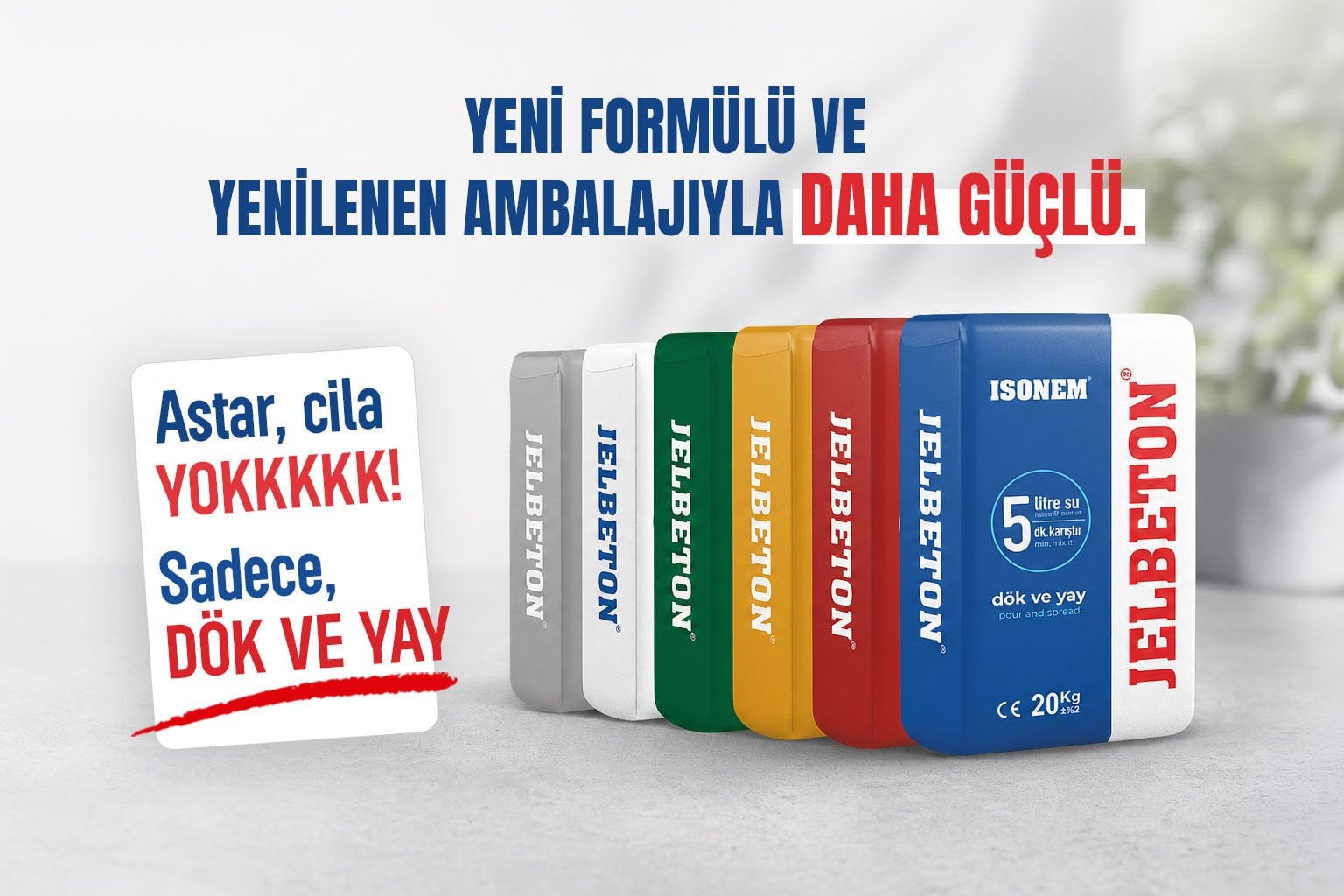 JELBETON KENDİLİĞİNDE YAYILAN 20 kğ 1 adt