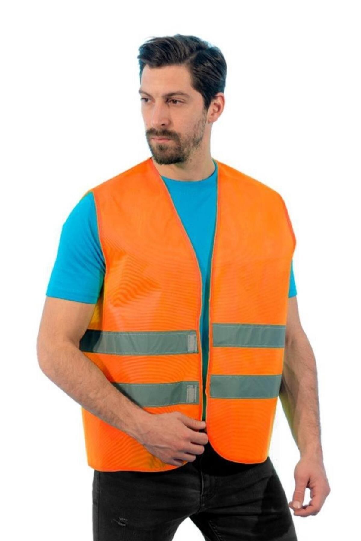 İkaz Yeleği, Turuncu -52e1600- Iş Yeleği-iş Güvenliği