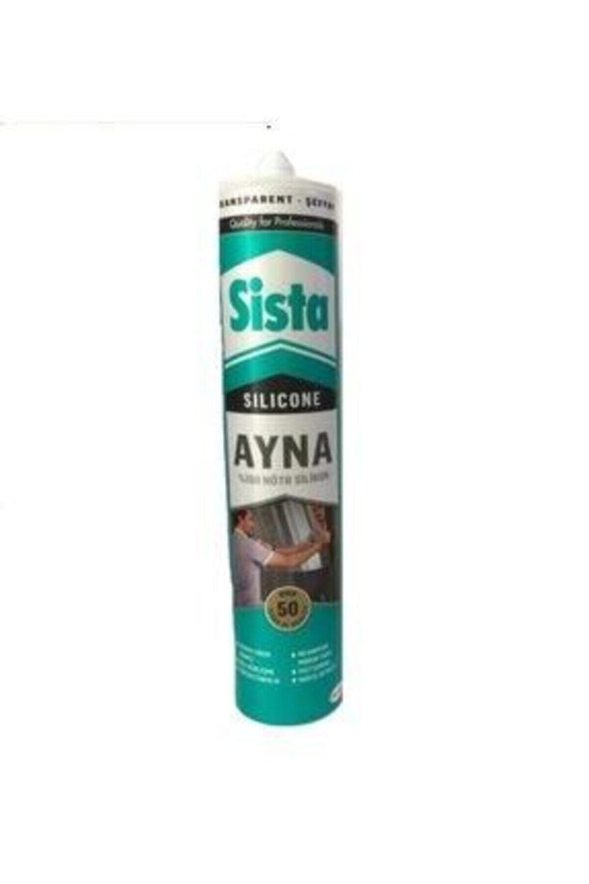 Şeffaf Ayna Silikonu 280 ml Sista Ayna Silikonu 280 ml Şeffaf_1