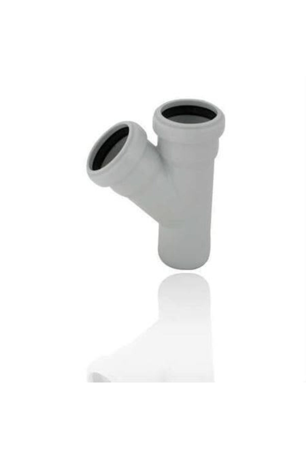 Y Çatal Tek Çatal Pvc Pis Su Boru 50x50 1 Adet Tek Ebat
