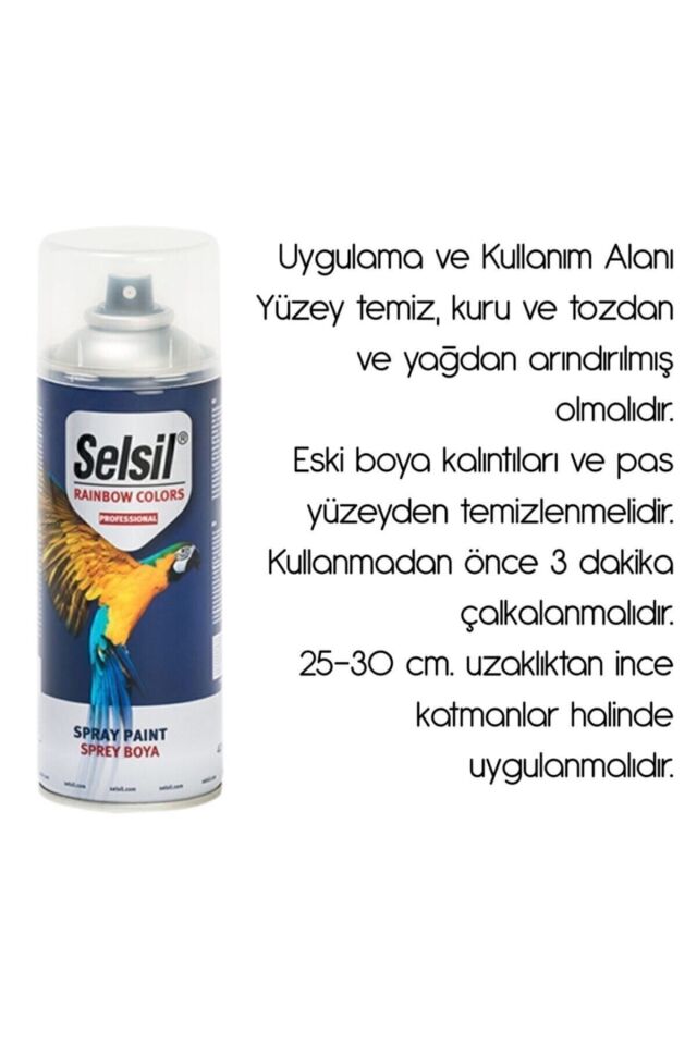 Şeffaf Vernik Akrilik Sprey Boya 400ml