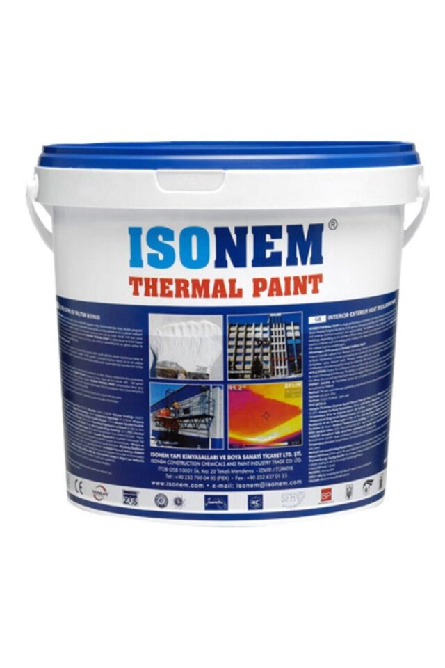 Isonem Thermal Paınt Isı Yalıtım Boyası 10 L Beyaz
