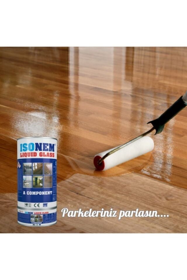 Isonem Lıquıd Glass (sıvı Cam) Şeffaf Zemin Su Yalıtımı 2 Kg