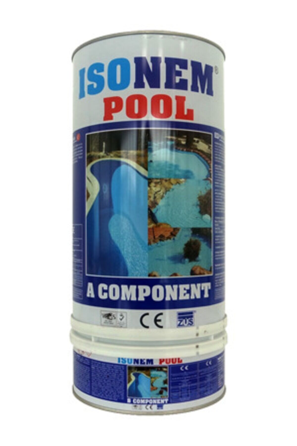 Pool 2 Bileşenli Havuz Boyası 4.5 Kg Set Mavi