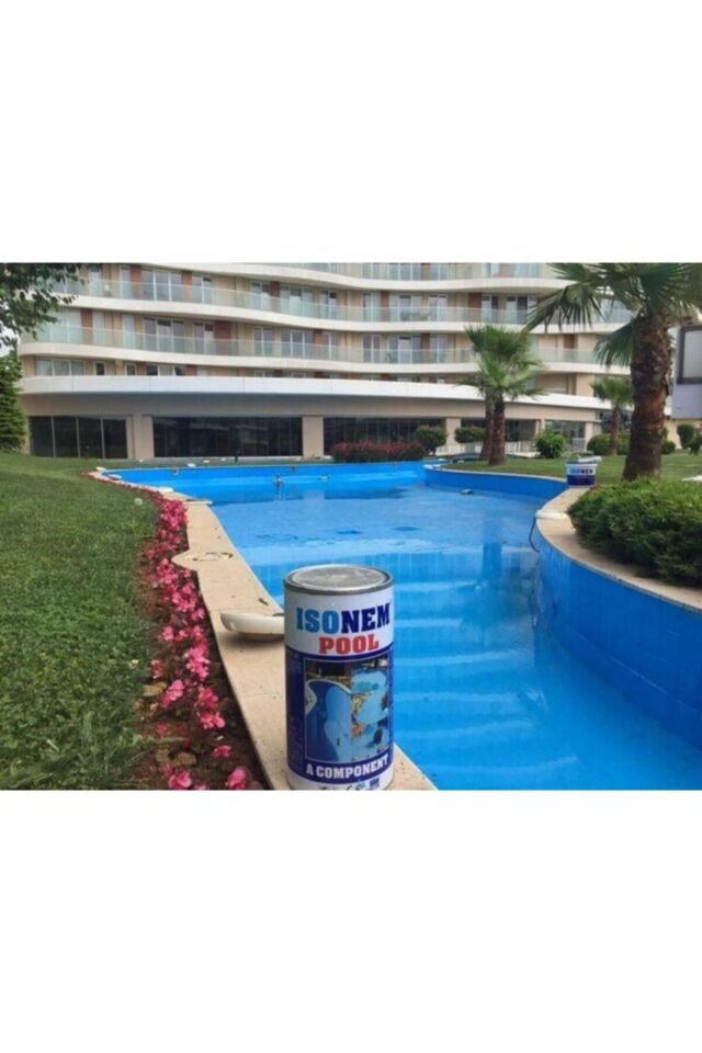 Pool 2 Bileşenli Havuz Boyası 4.5 Kg Set Mavi