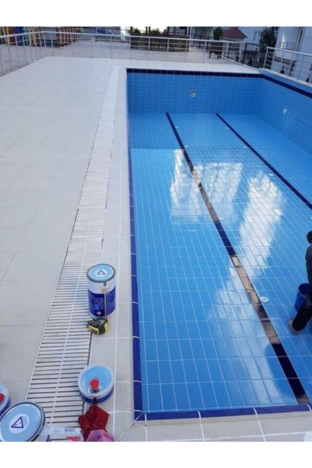 Pool 2 Bileşenli Havuz Boyası 4.5 Kg Set Mavi