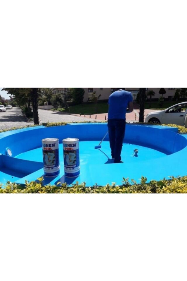 Pool 2 Bileşenli Havuz Boyası 4.5 Kg Set Mavi