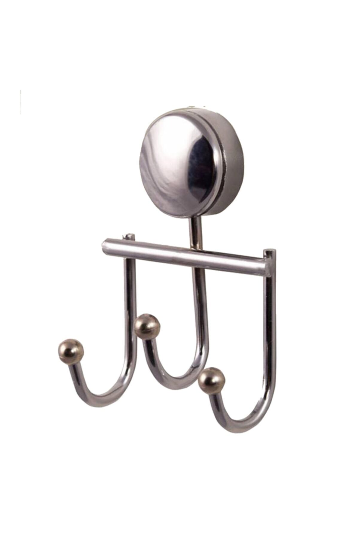 3 Lü Banyo Askısı beyaz - Tek Ebat