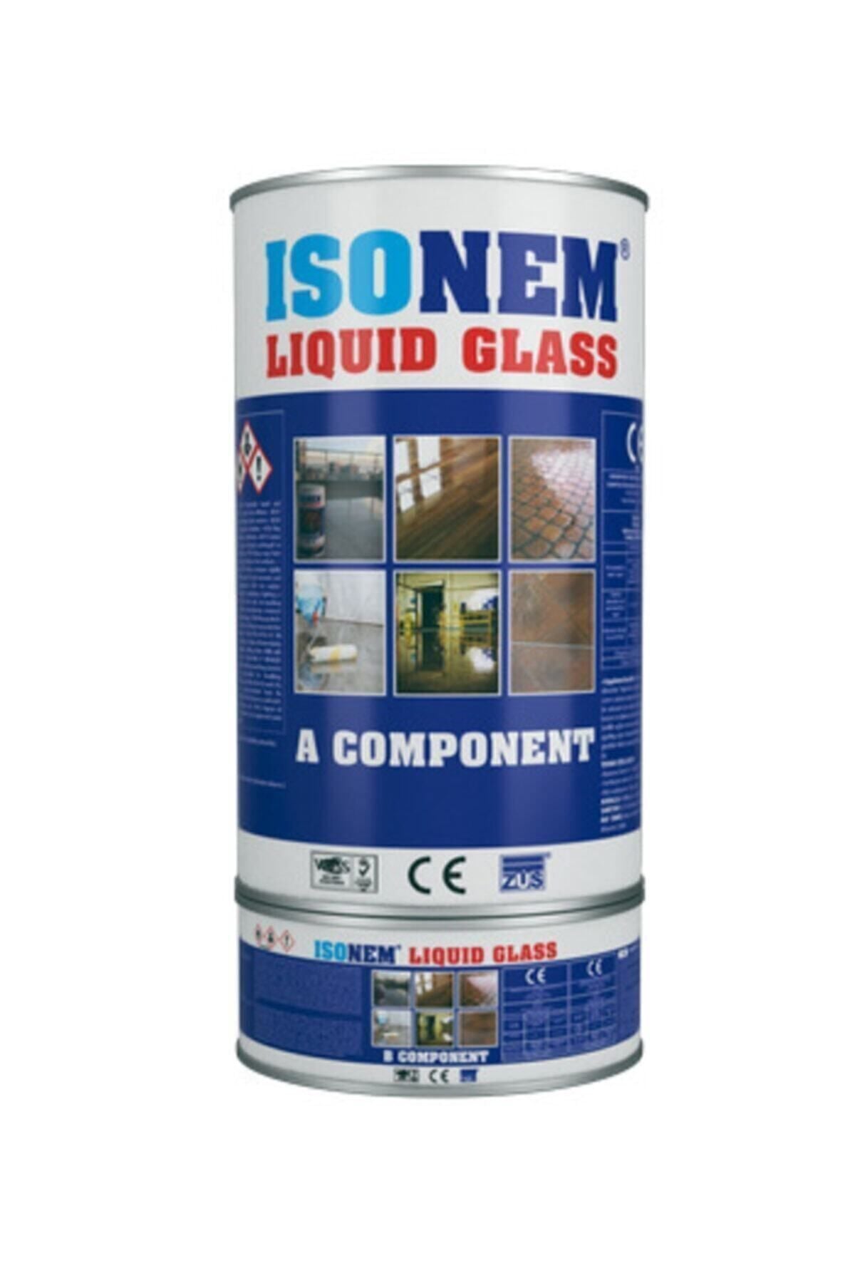 Isonem Lıquıd Glass - Isonem Şeffaf Sıvıcam 2kg