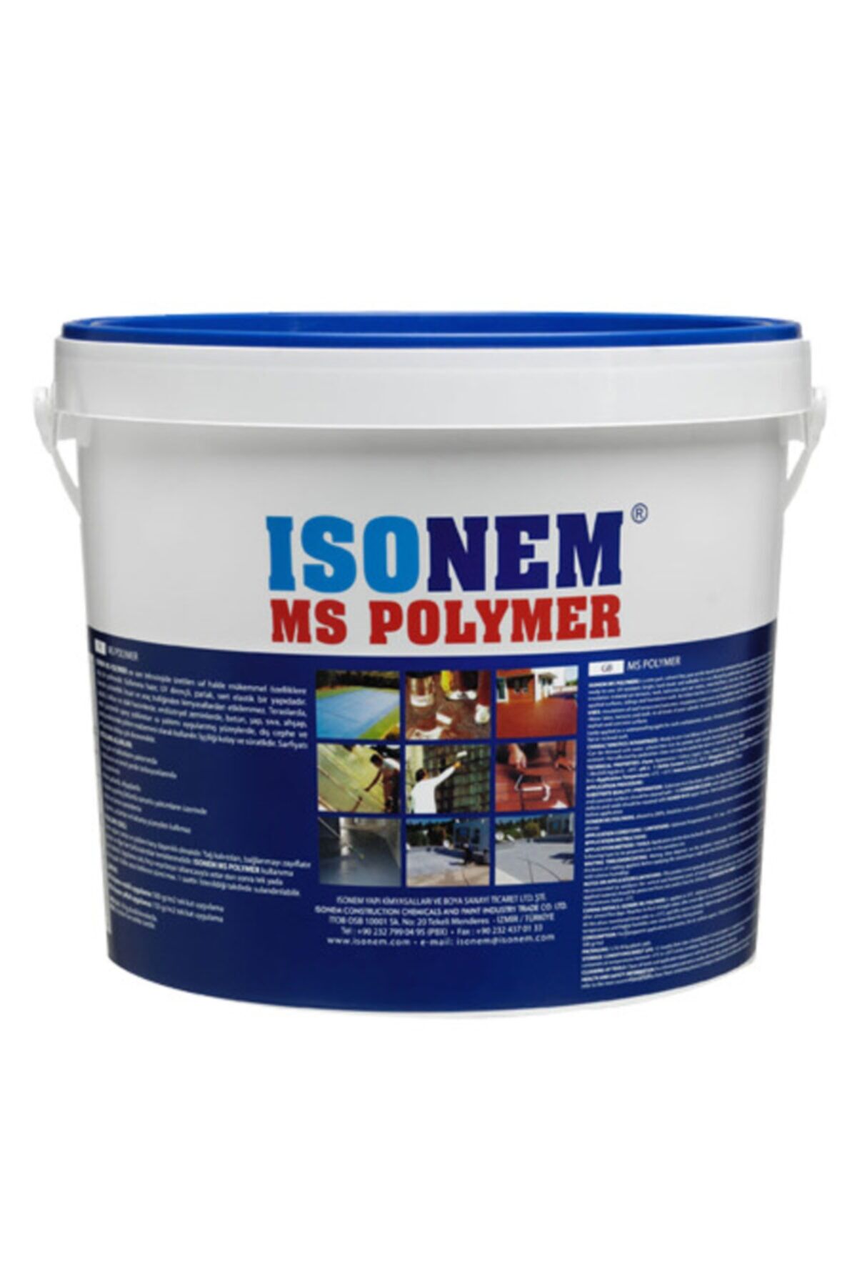 Ms Polymer %300 Elastik Su Yalıtımı 18 Kg - Gri KIRMIZI - Tek Ebat