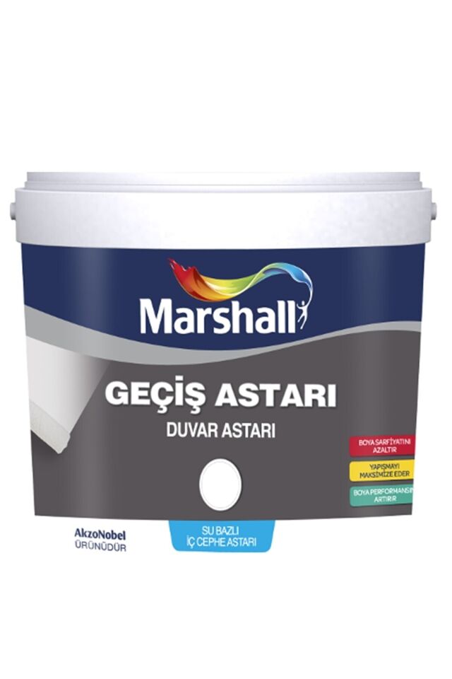 Geçiş Astarı 2.5 Lt Beyaz - Tek Ebat