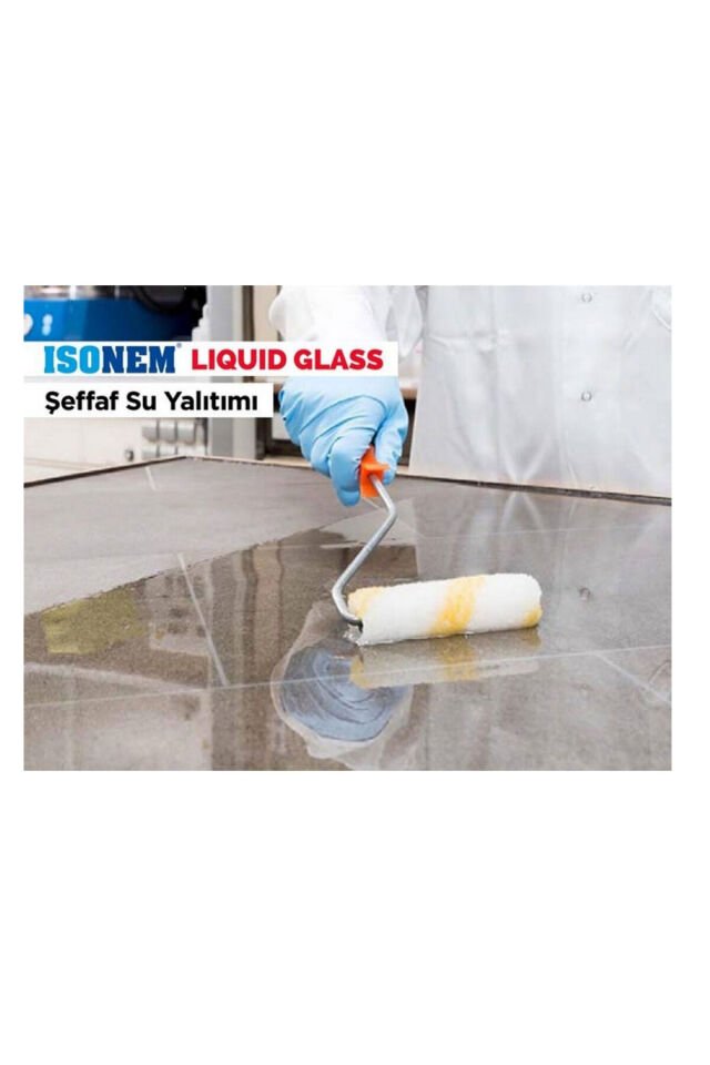 Lıquıd Glass A B Kompenat Şeffaf Su Yalıtım 2kg Şeffaf