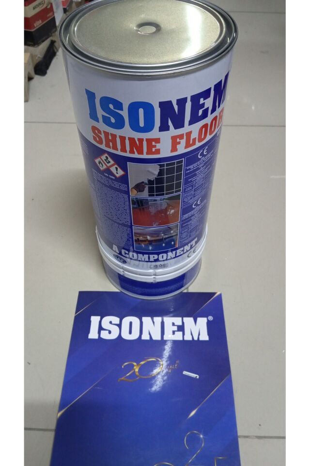 SHINE FLOOR 4.5 KĞ 1ADT + DEKOR PARMAK RULO 10 CM 1 ADT ÖZ BAYAR İNŞAAT Tek Ebat