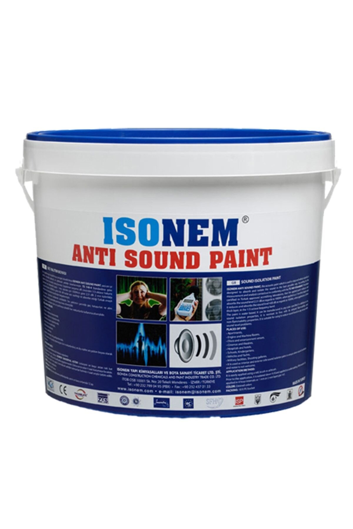 Antı Sound Paınt Ses Yalıtım Boyası 18 Lt 900145 NoColor-886fa315 - Tek Ebat