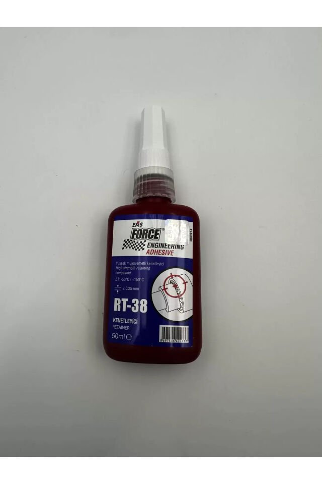 Rulman Kenetleyici Çok Yüksek Kuvvetli RT 38 - 50ml (Lisinya) Tek Ebat