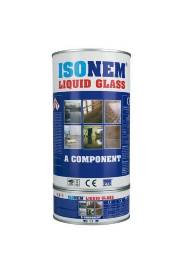 Liquid Glass Sıvı Cam Şeffaf Zemin Su Yalıtım Ürünü 2 Kg.hediye Rulo