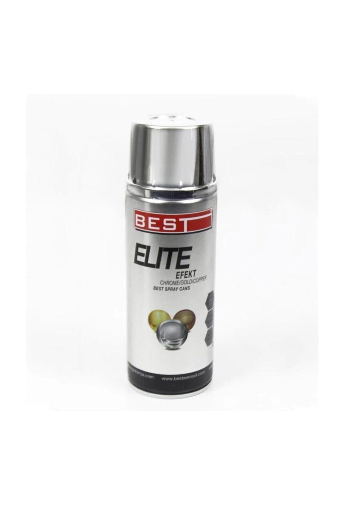 Elite Efekt Sprey Boya Parlak Kaplama 400 Ml Krom renksiz - Tek Ebat