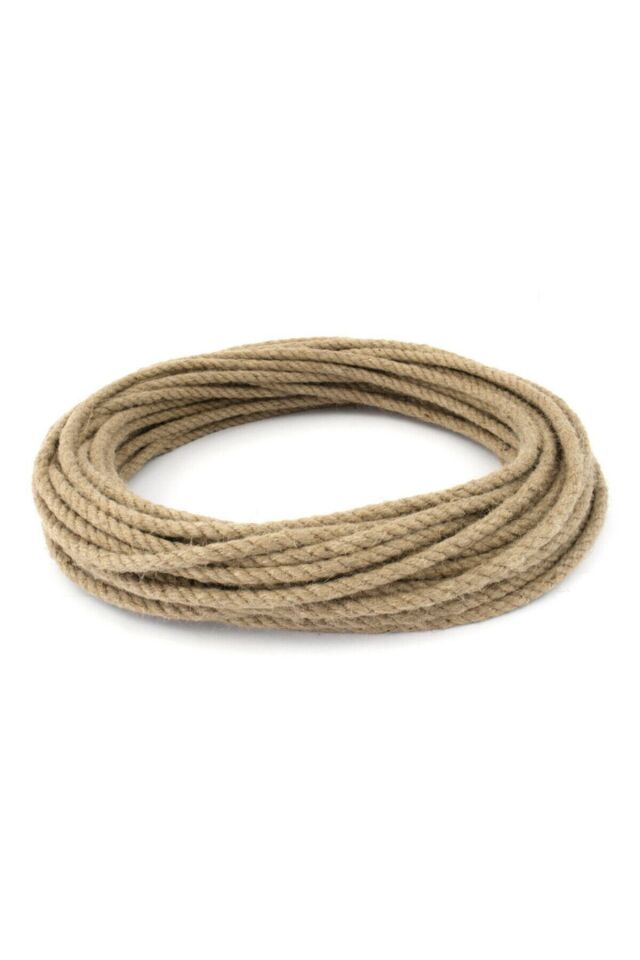 Kahverengi 10mm Kendir Halat 10m