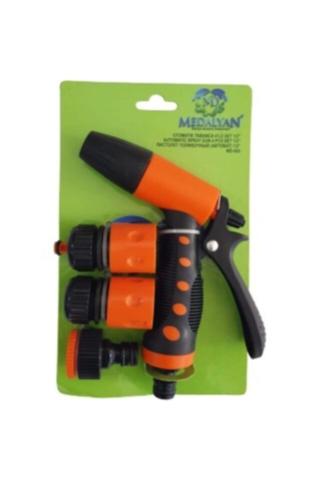 Otomatik Tabanca Seti 4 Lü Md-605 ( Bahçe Sulama )