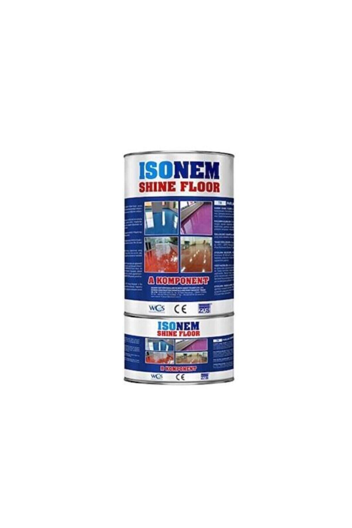 Shine Floor Parlak Zemin Kaplaması 4.5 kg Set Sarı