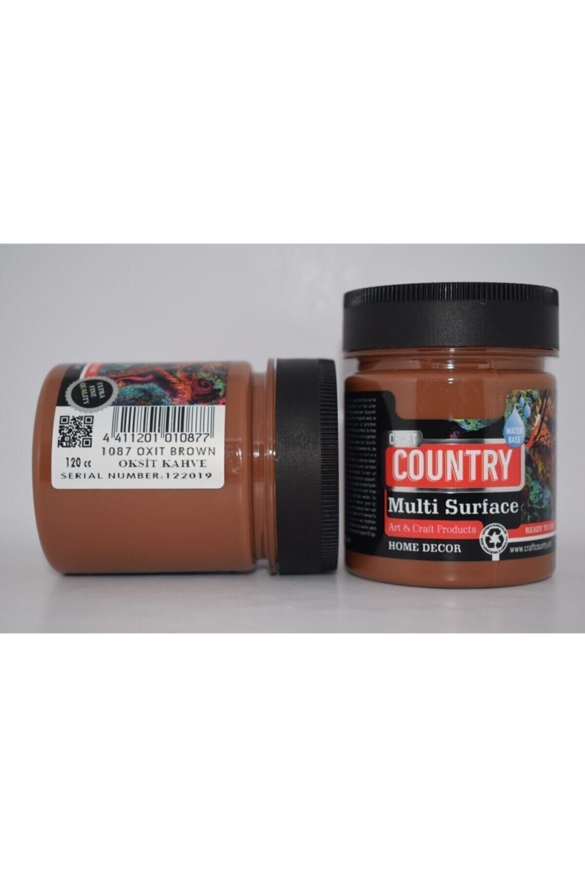 Multi Surface Hobi Boyası 1087 Oksit Kahve 120cc