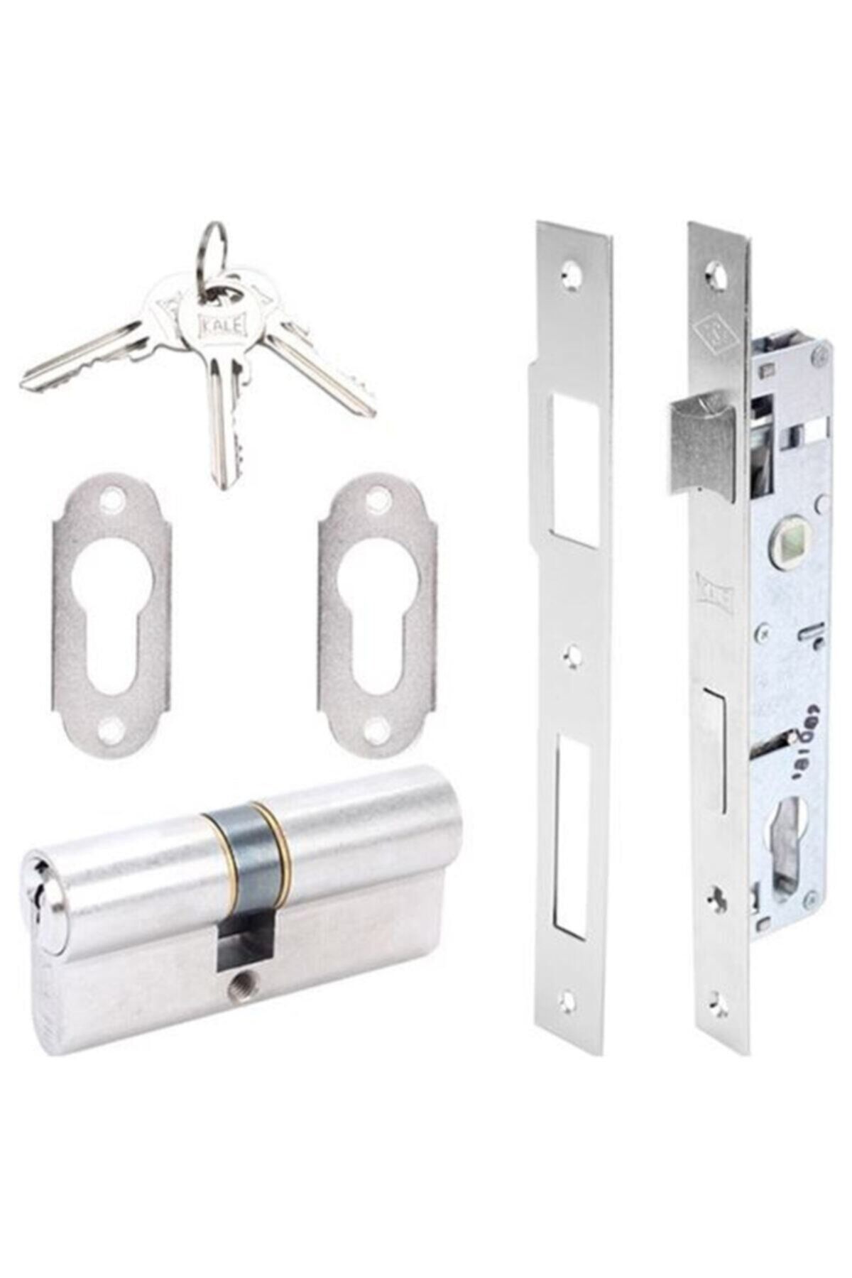 Kale 153 U Barelli Gömme Kapı Kilidi Nikel 20 Mm