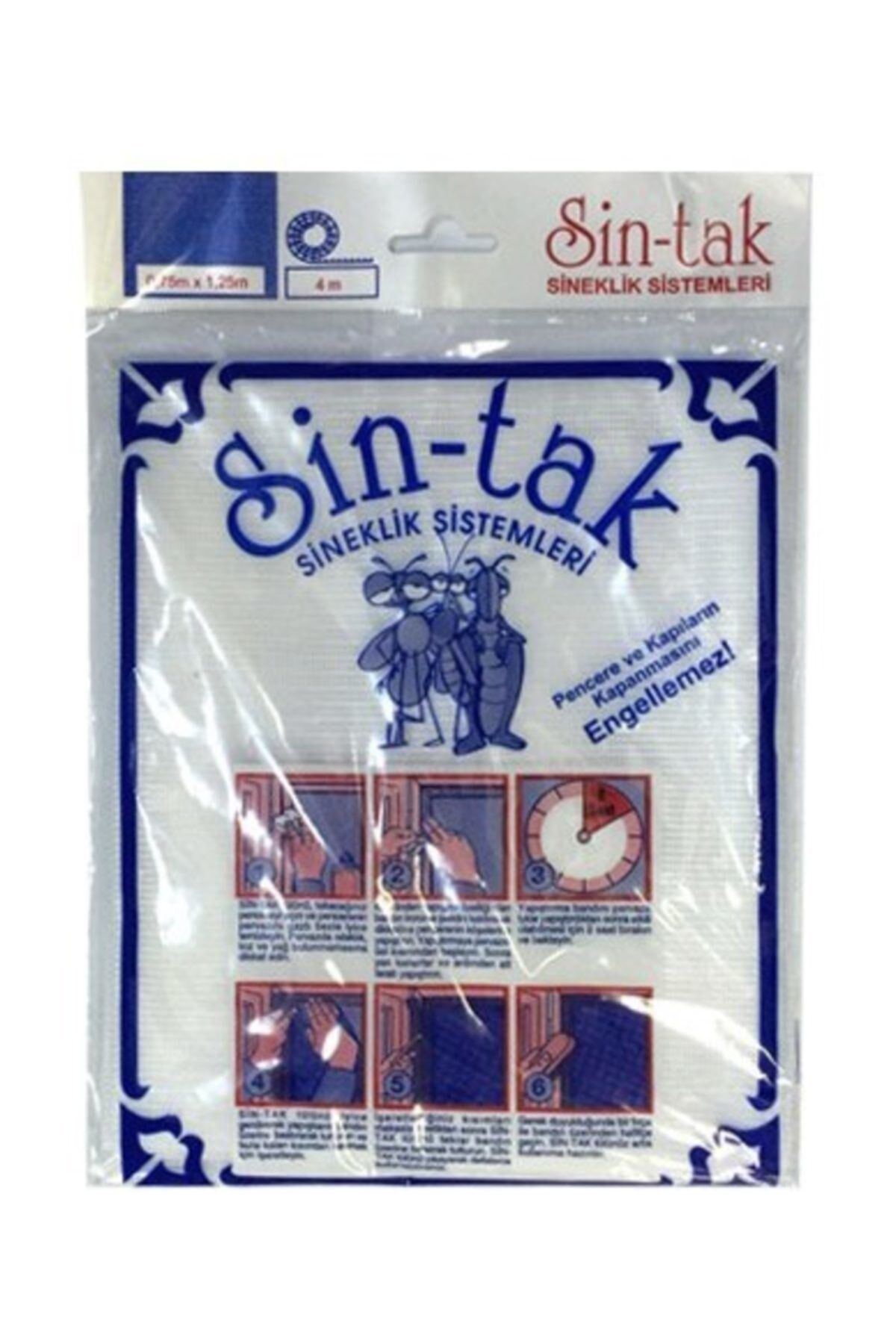 Sin-tak Pratik Sineklik Kapı Için - 1,3m X 1,5m