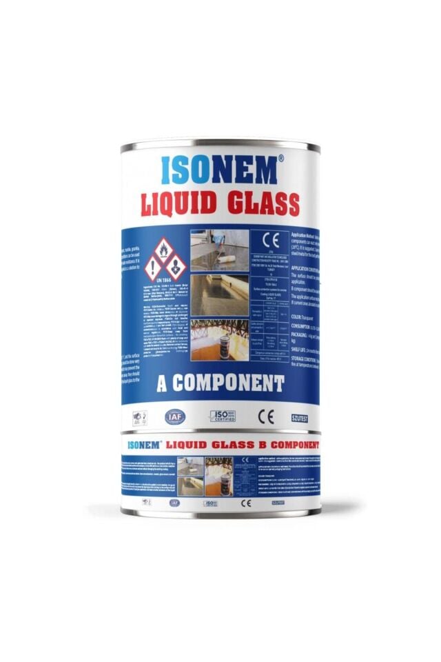 LiQuid Glass Şeffaf Parlak Su İzolasyonu 4 Kg