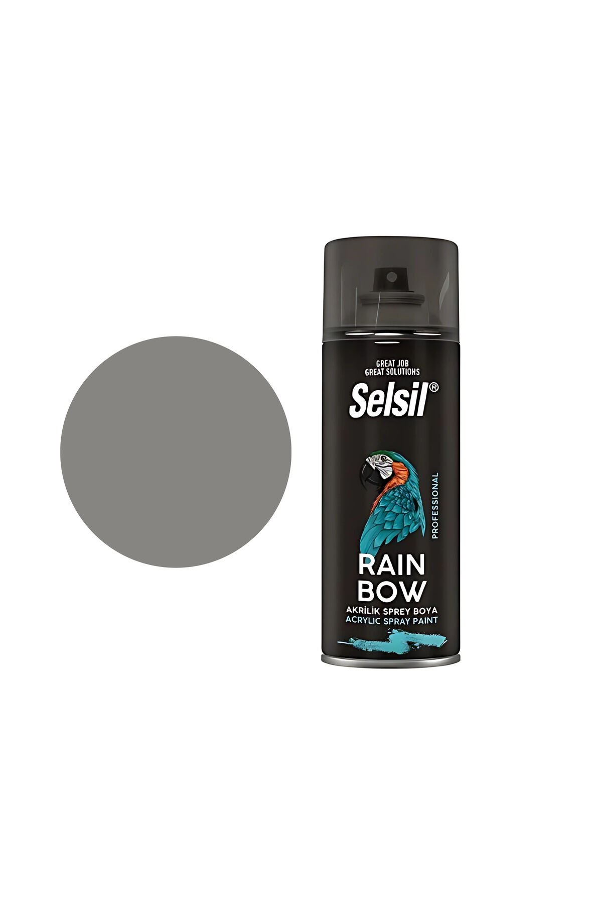 SELSİL SPREY BOYA GRİ ALÜMİNYUM 400 ML Gri Alüminyum