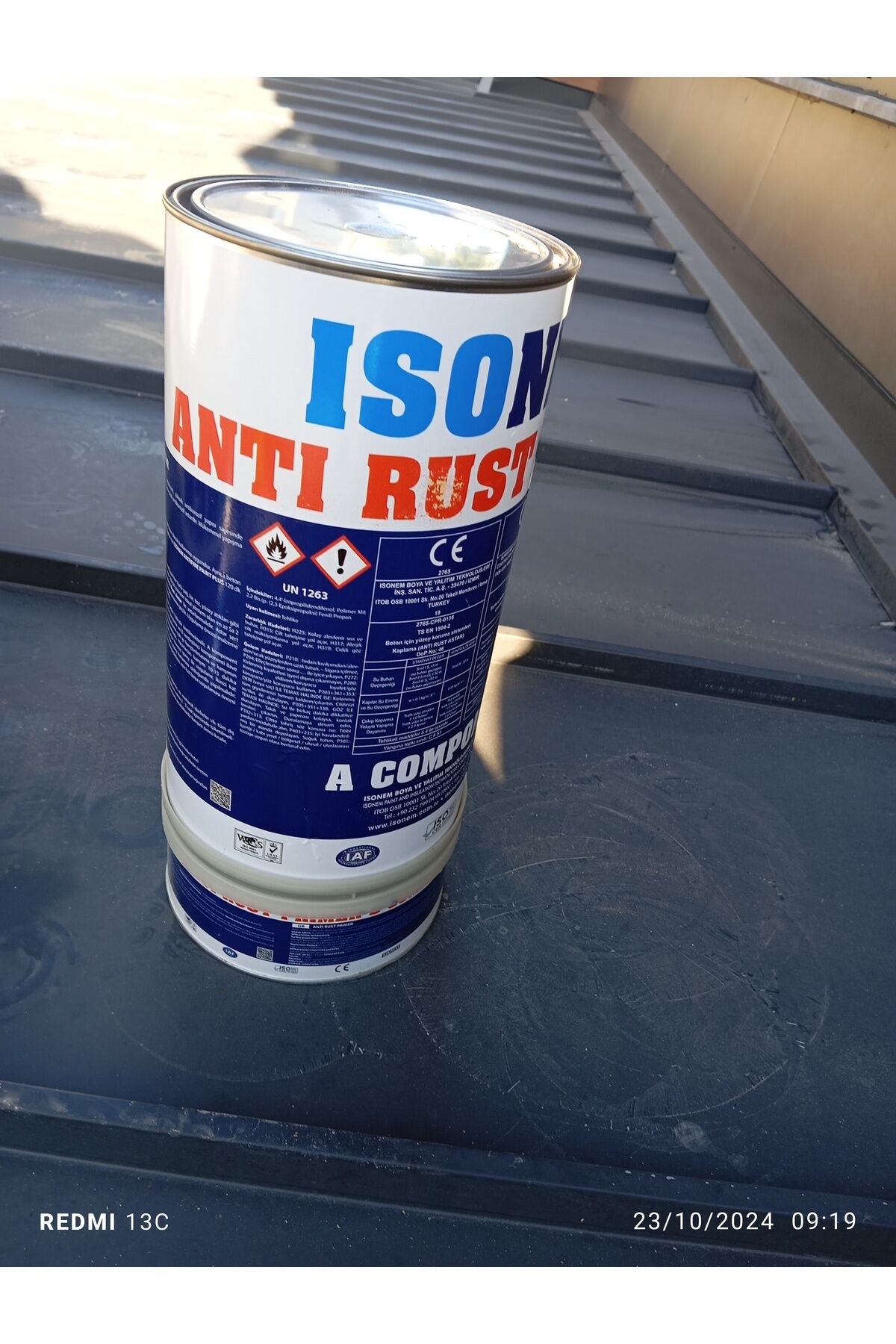 ANTI RUST PRIMER 5 KĞ Gri