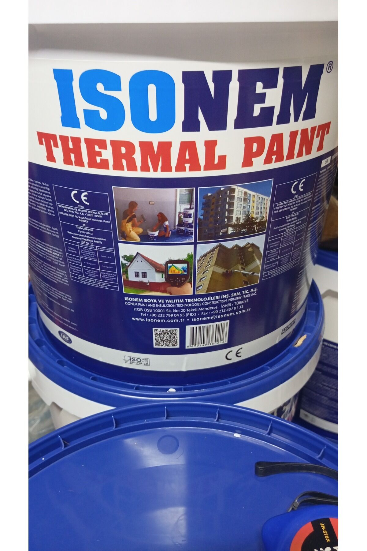 Tehermal Paint 18 Lt Beyaz Öz Bayar Inşaat BYAZ