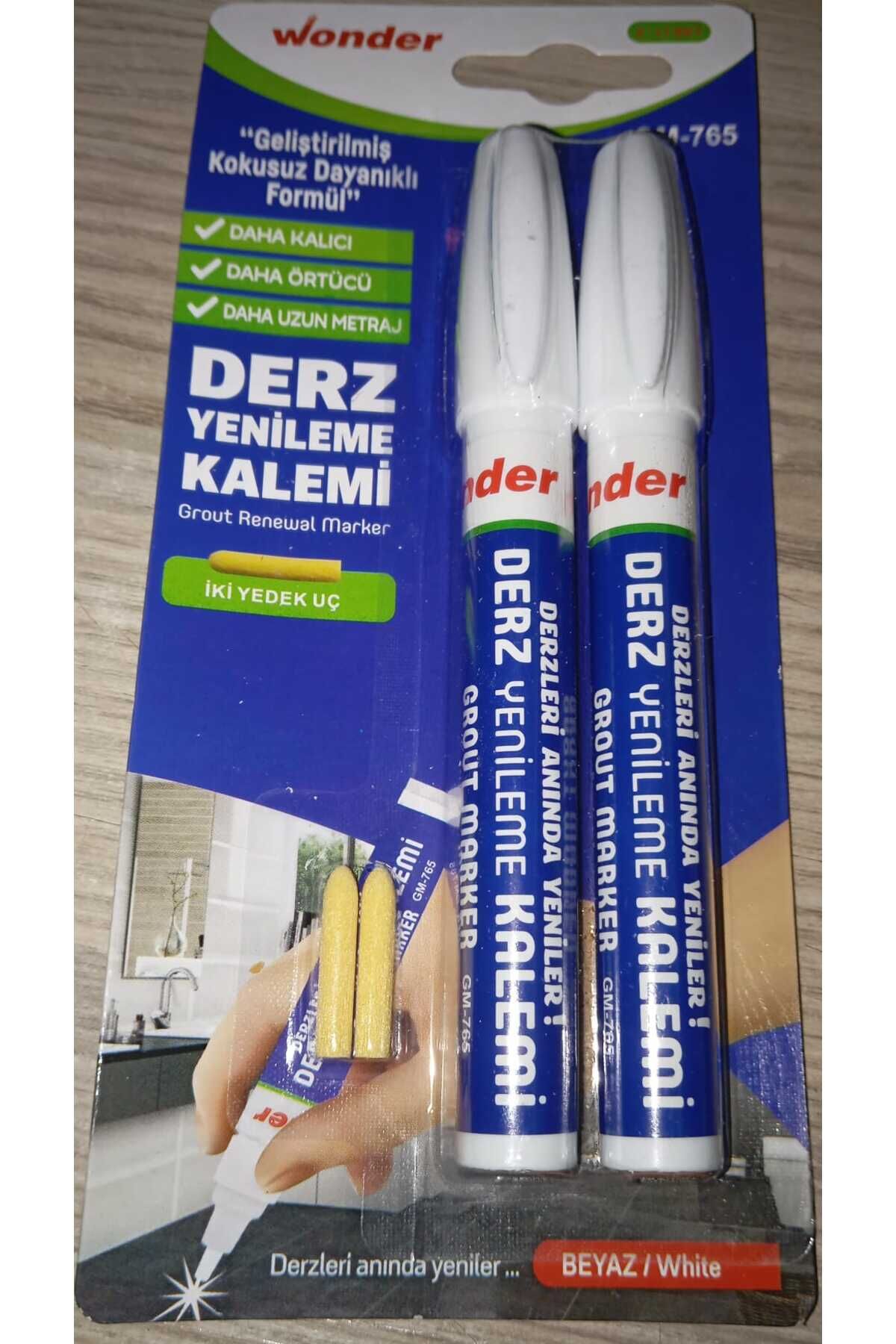 Derz Kalemi Beyaz 2 Li Set 2 Adet Yedek Uç Öz Bayar Inşaat DERZ KALMİ - Tek Ebat