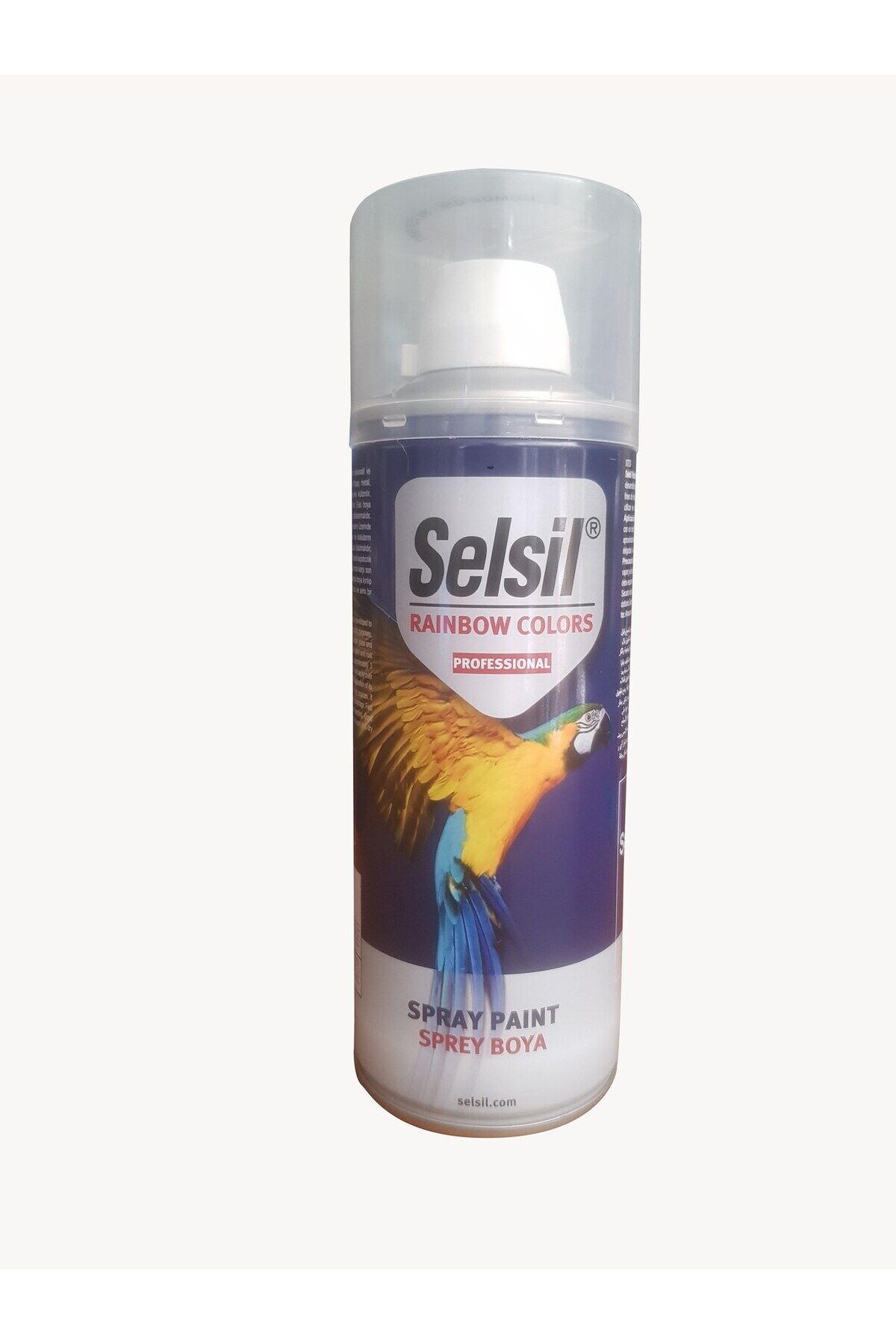 SELSİL SPREY BOYA 400ML GÜMÜŞ GRİ BEYAZ