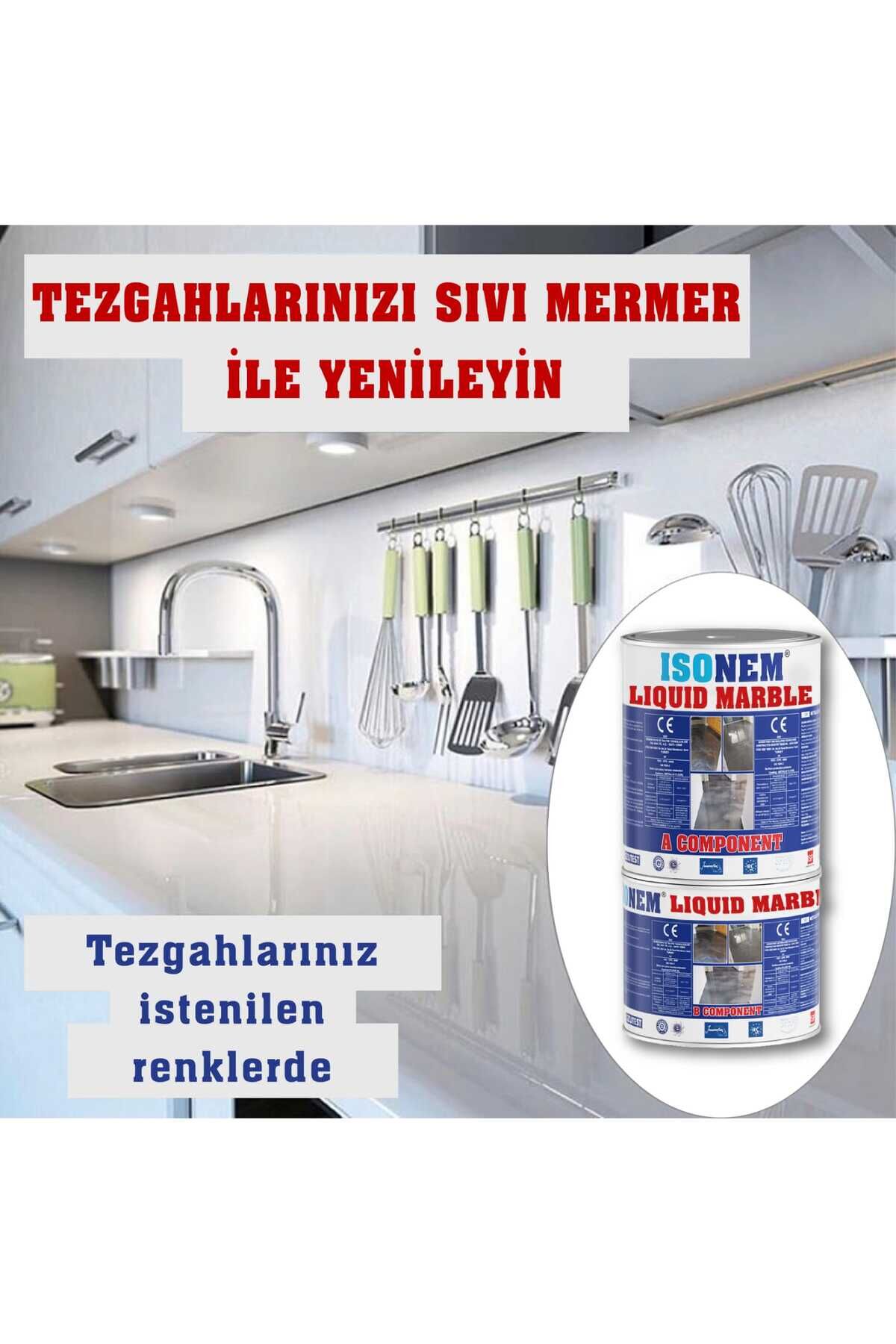 Lıquıd Marble - Sıvı Mermer Tezgah Ve Zemin Kaplaması Renk M03 Rose M03 ROSE