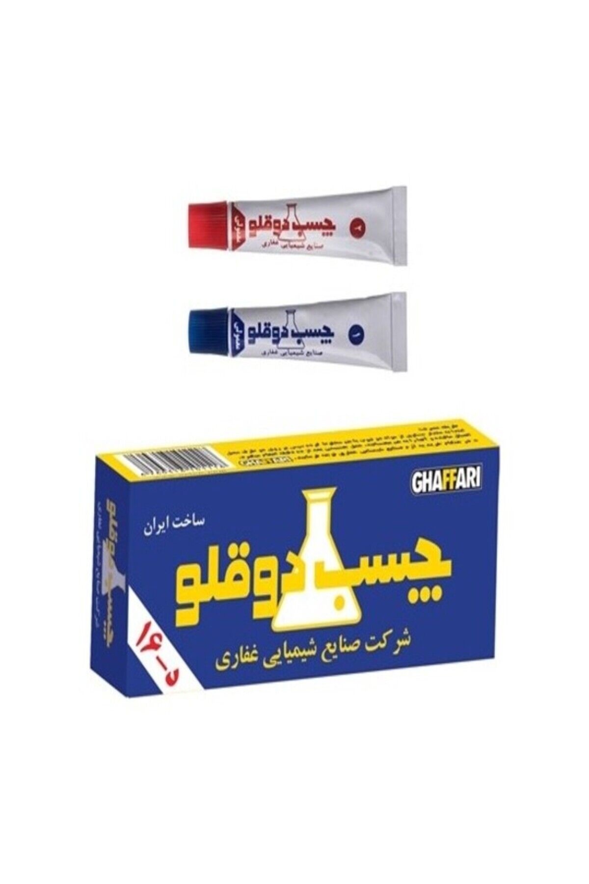 2k Epoksi Hızlı Yapıştırıcı Tüp 16 Ml gri - Tek Ebat
