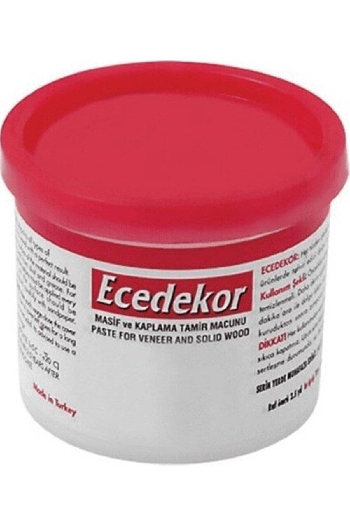Ece Dekor Ahşap Masif ve Kaplama Dolgu ve Tamir Macunu 200 gr beyaz beyaz