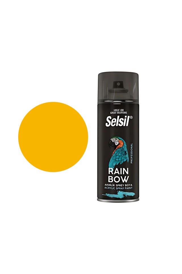 SELSİL SPREY BOYA TRAFİK SARI 400 ML