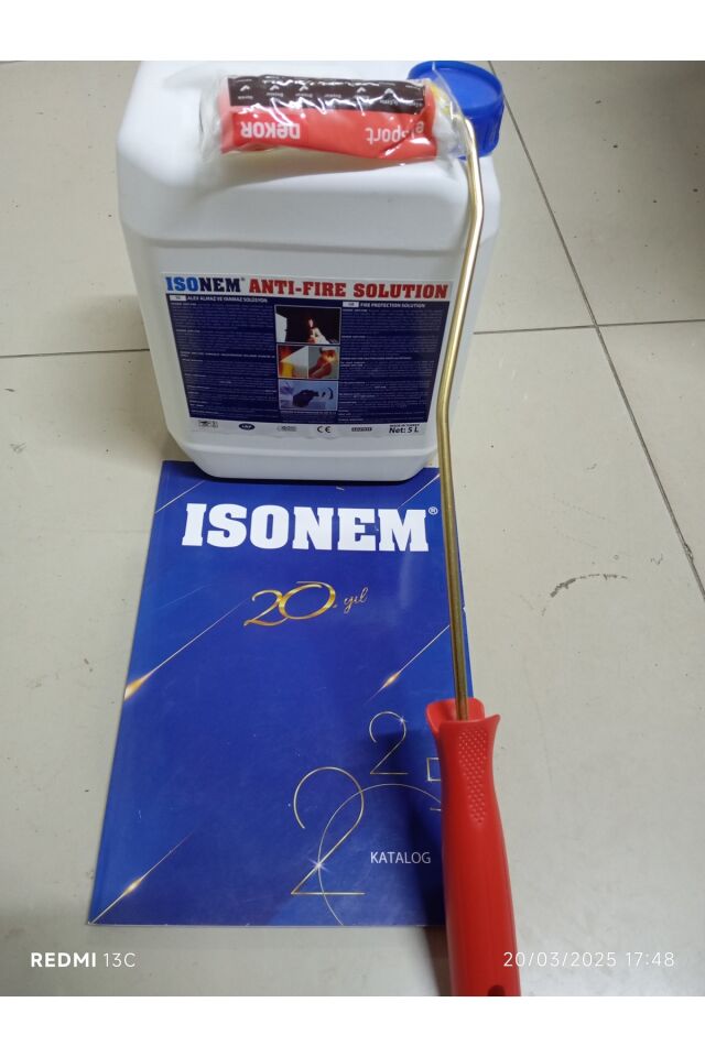 ANTIFIRE SOLUTION YANGIN SOLÜSYONU 5 LT+dekor rulo 10 CM