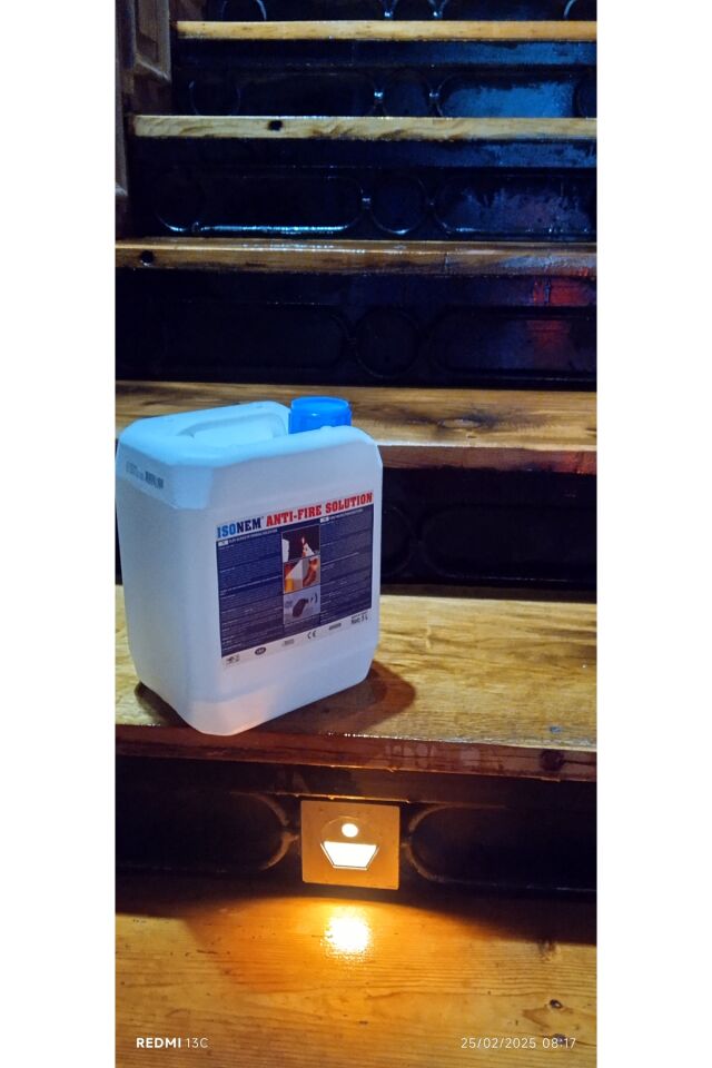 ANTIFIRE SOLUTION YANGIN SOLÜSYONU 5 LT+dekor rulo 10 CM