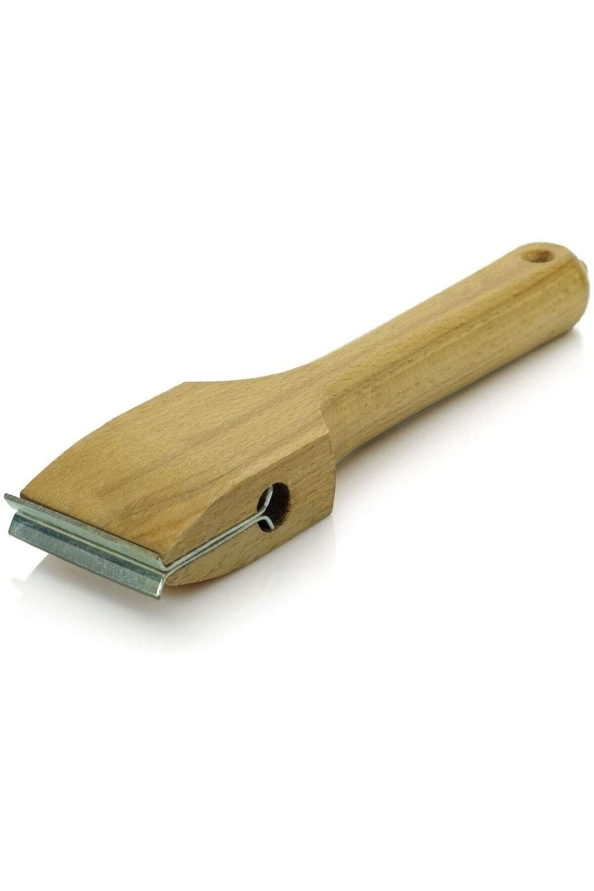 Ağaç Sistre Çift Taraflı 7 cm Bıçak 26 cm Sap Uzunluk DEKORRASPA_1