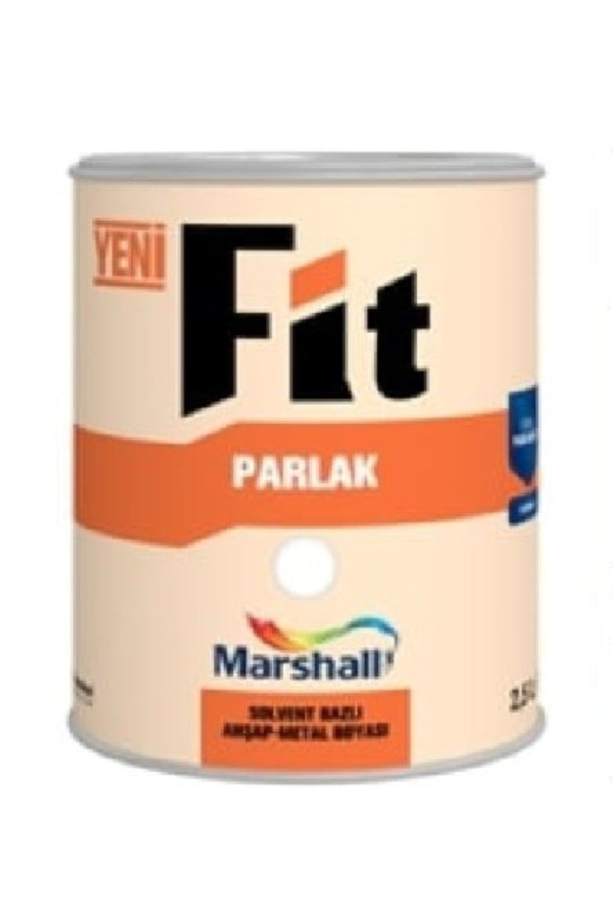 Fit Sentetik Parlak Yağlı Boya Beyaz Solvent Bazlı Ahşap Metal Boya 0,75 Lt Beyaz