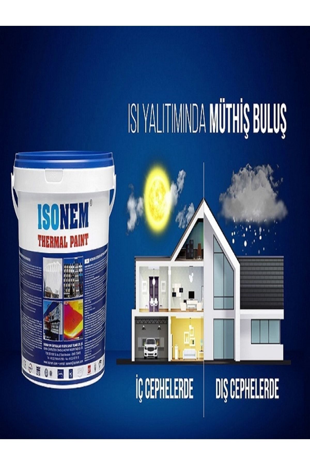 Isonem Thermal Paınt BEYAZ