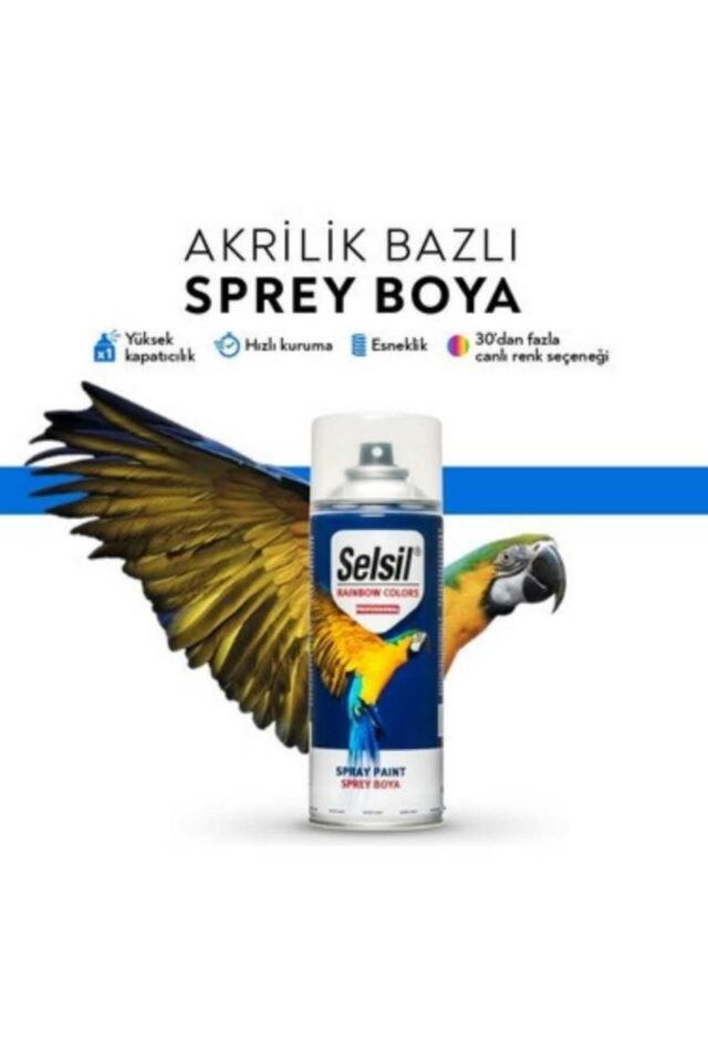 SELSİL SPREY BOYA TRAFİK MAVİ 400ML