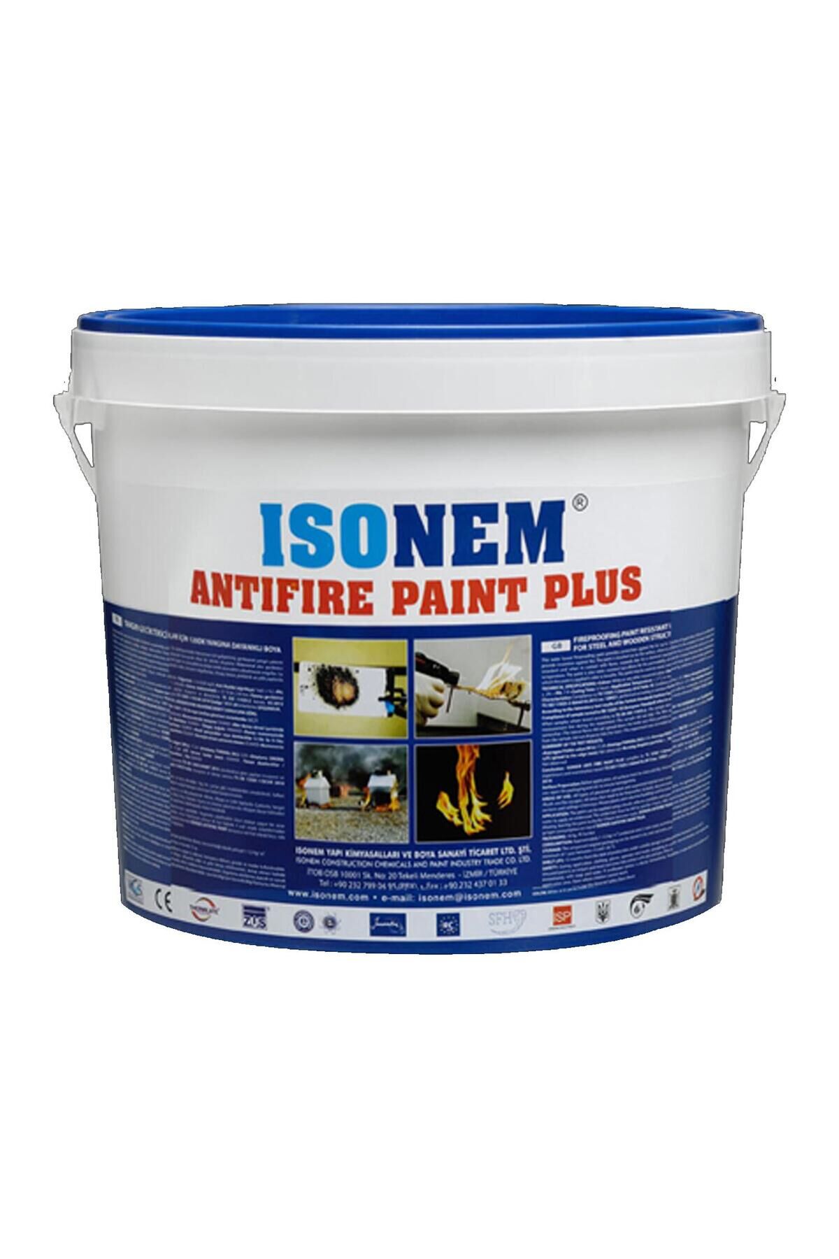 Antifire Paint 18 Kg Beyaz beyaz - Tek Ebat