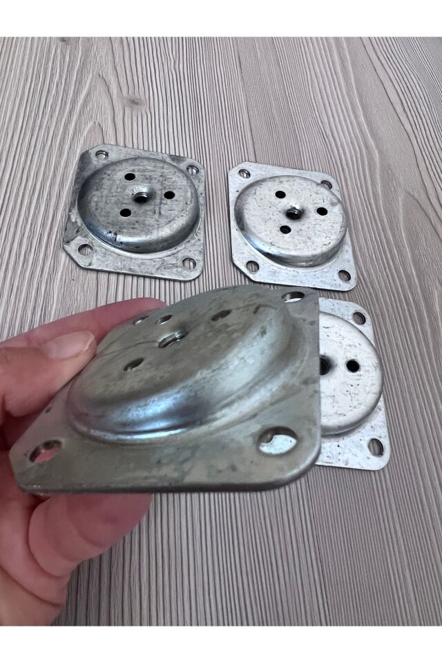 Açılı Metal Bağlantı Aparatı (M8 VİDA GİRİŞLİ) 4 Adet Mobilya, Masa, Sandalye, Sehpa Montaj